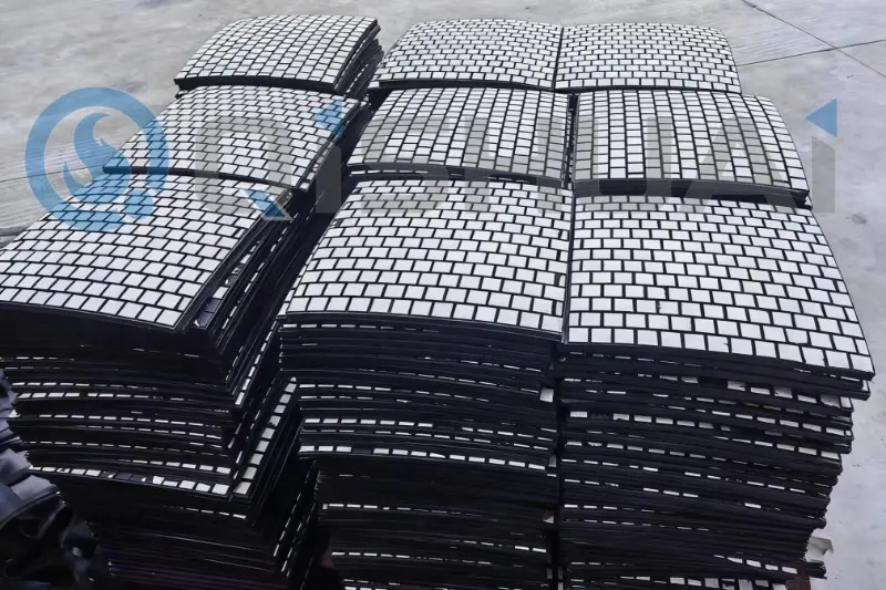 Shandong Qishuai रबर सिरेमिक पहिरन अस्तर: औद्योगिक पहिरन-प्रतिरोधी खरीद आवश्यकताहरूको लागि एक-स्टप समाधान