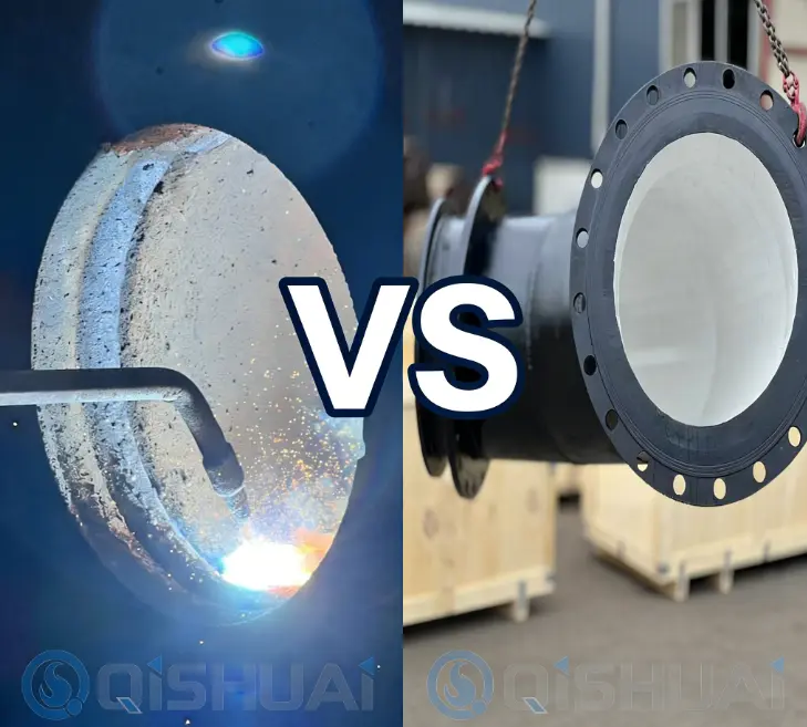 Shandong Qishuai को गहन विश्लेषण: क्रोमियम कार्बाइड ओभरले पाइपहरू र एल्युमिना सिरेमिक लाइन्ड पाइपहरूको लागि चयन गाइड, सबै उद्योगहरूमा उच्च-घर्षण अवस्थाहरूको लागि उपयुक्त।